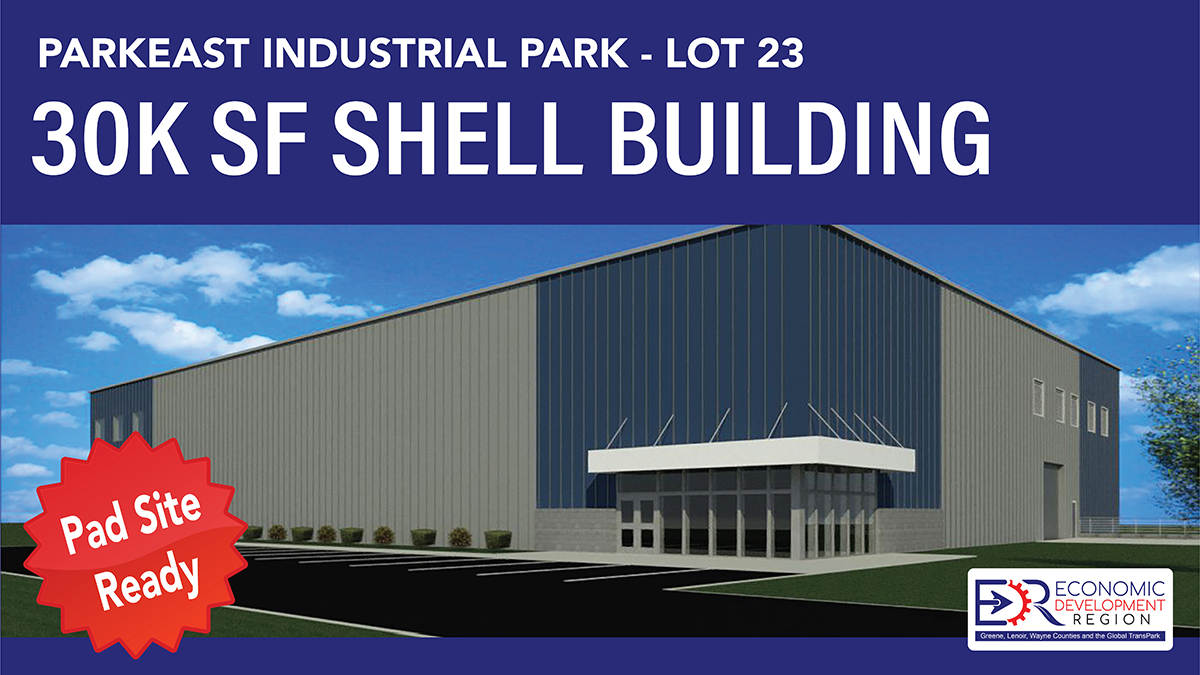 ParkEast Lot 23 – 30,000 sf Shell Building