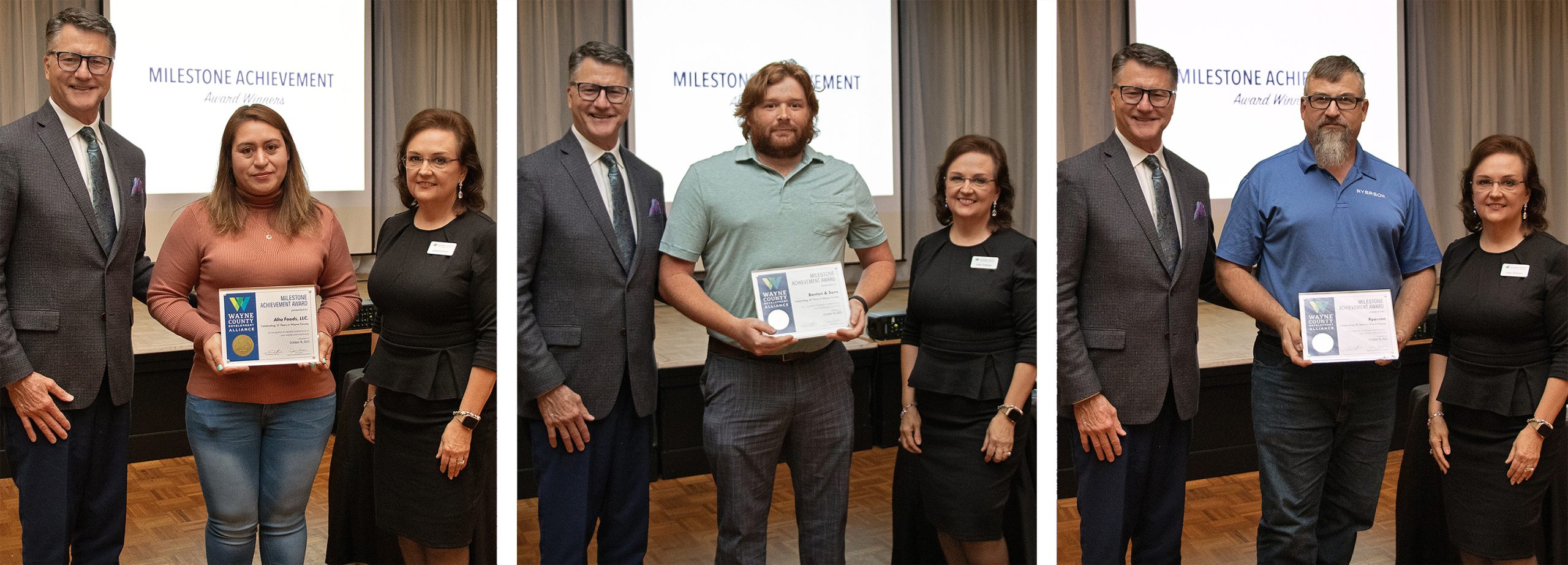 Wayne County Development Alliance Announces Milestone Achievement Award Winners